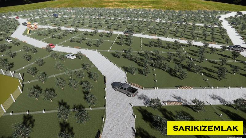 Edremit Kızılkeçili Mah`daBağ & Bahçe.